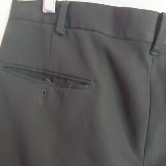 Tulliano Men's Dress Trousers Pleated Front Black Size 24R - Picture 8 of 10